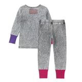 Pink & Grey Wash Pajama