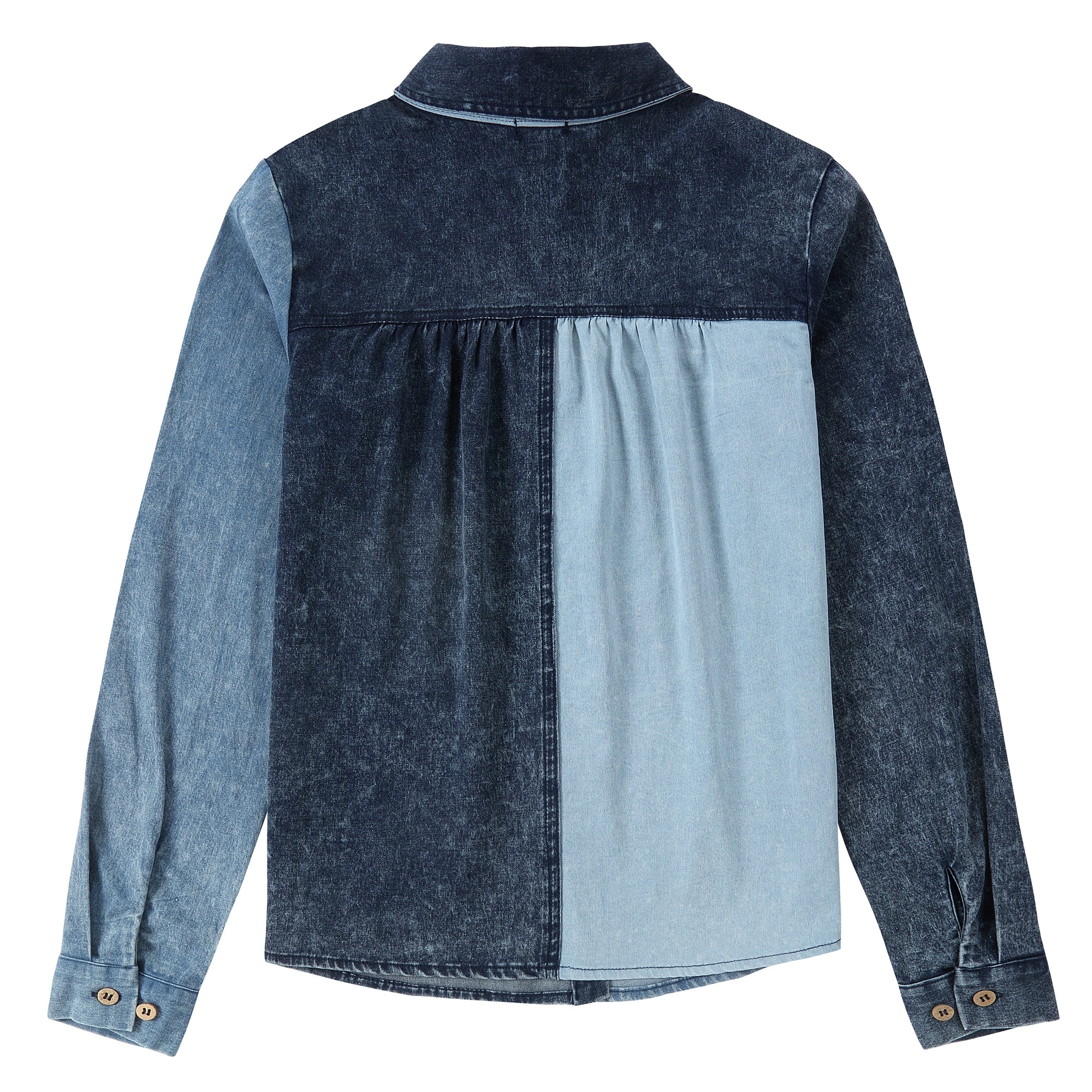 Denim Remix Blouse