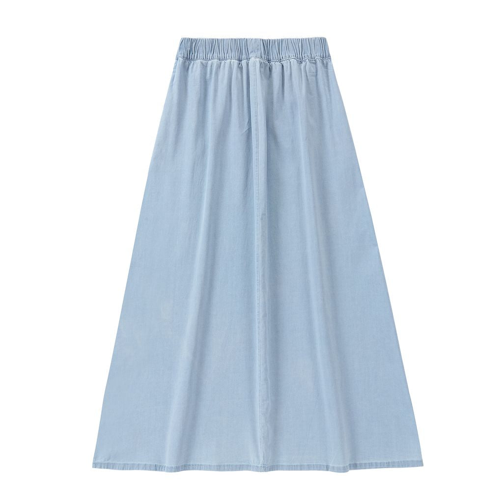 Girls Blue Midi/Maxi Skirt