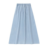 Girls Blue Midi/Maxi Skirt