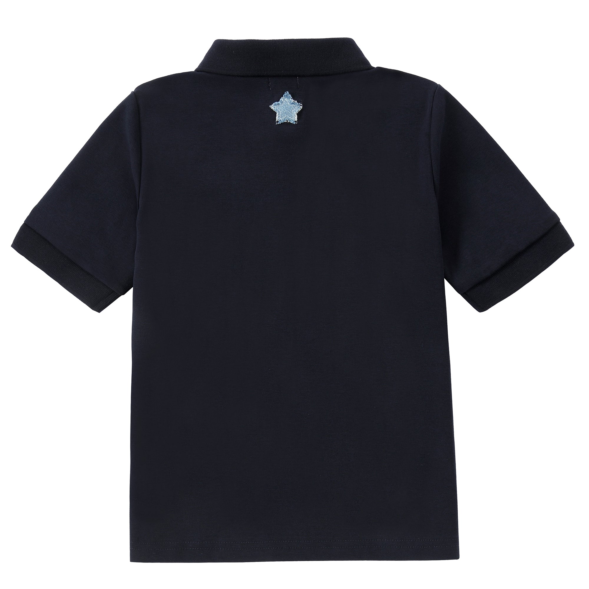 Perfect Petals Navy  Polo