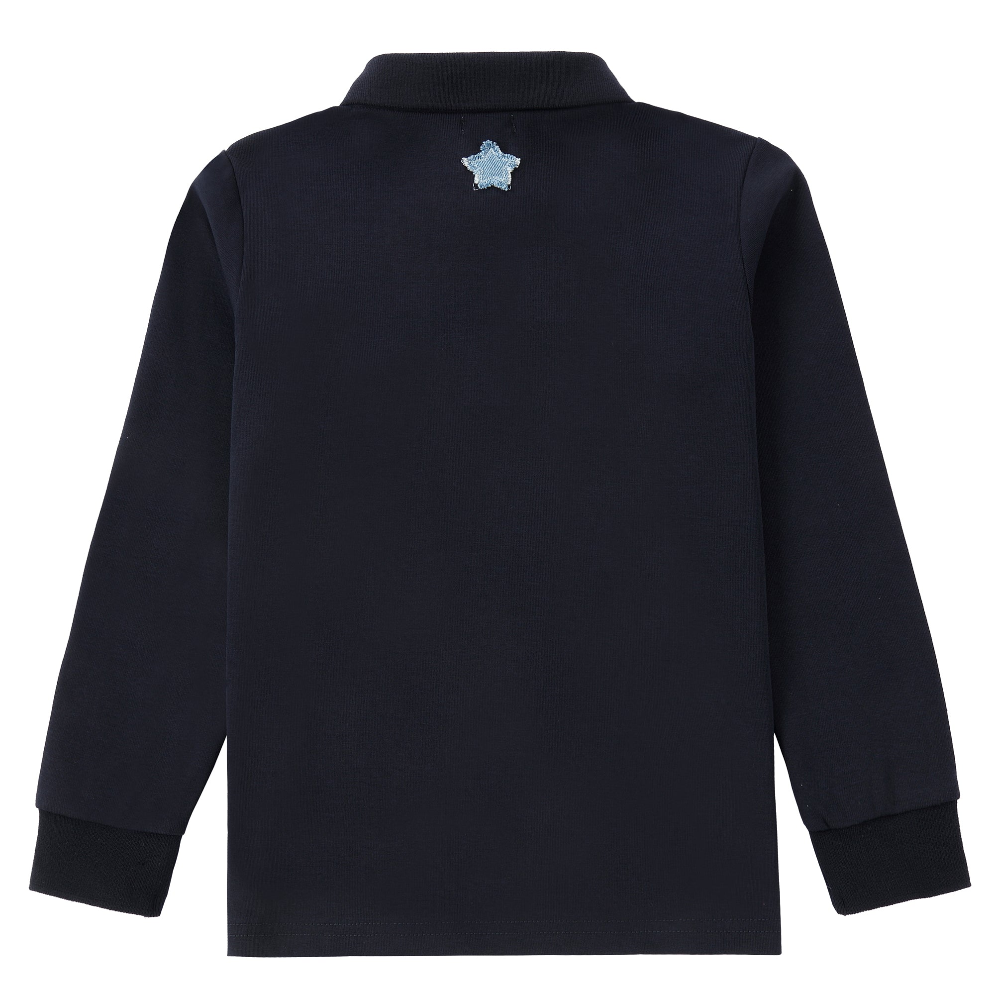 Perfect Petals Navy  Polo