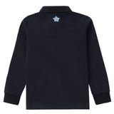 Perfect Petals Navy  Polo