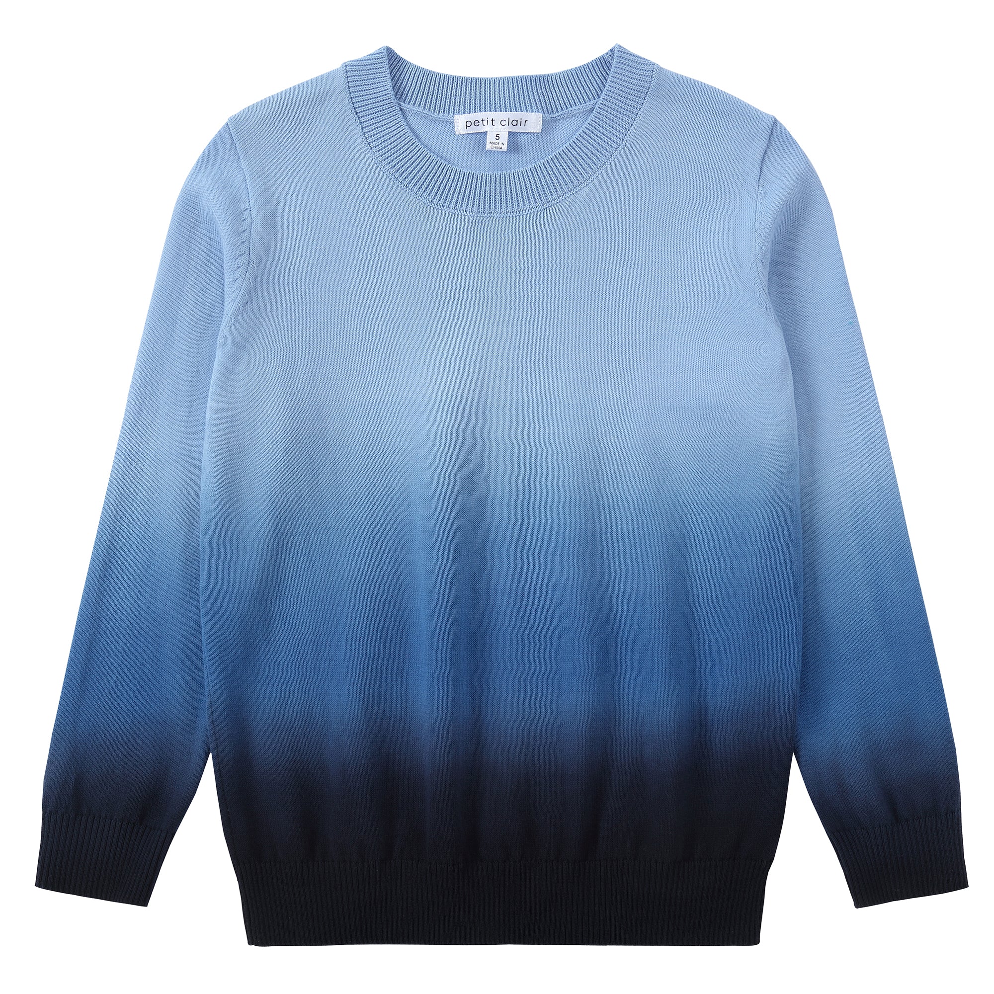 Blue Ombre Sweater