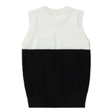 Black & White Pocket Vest