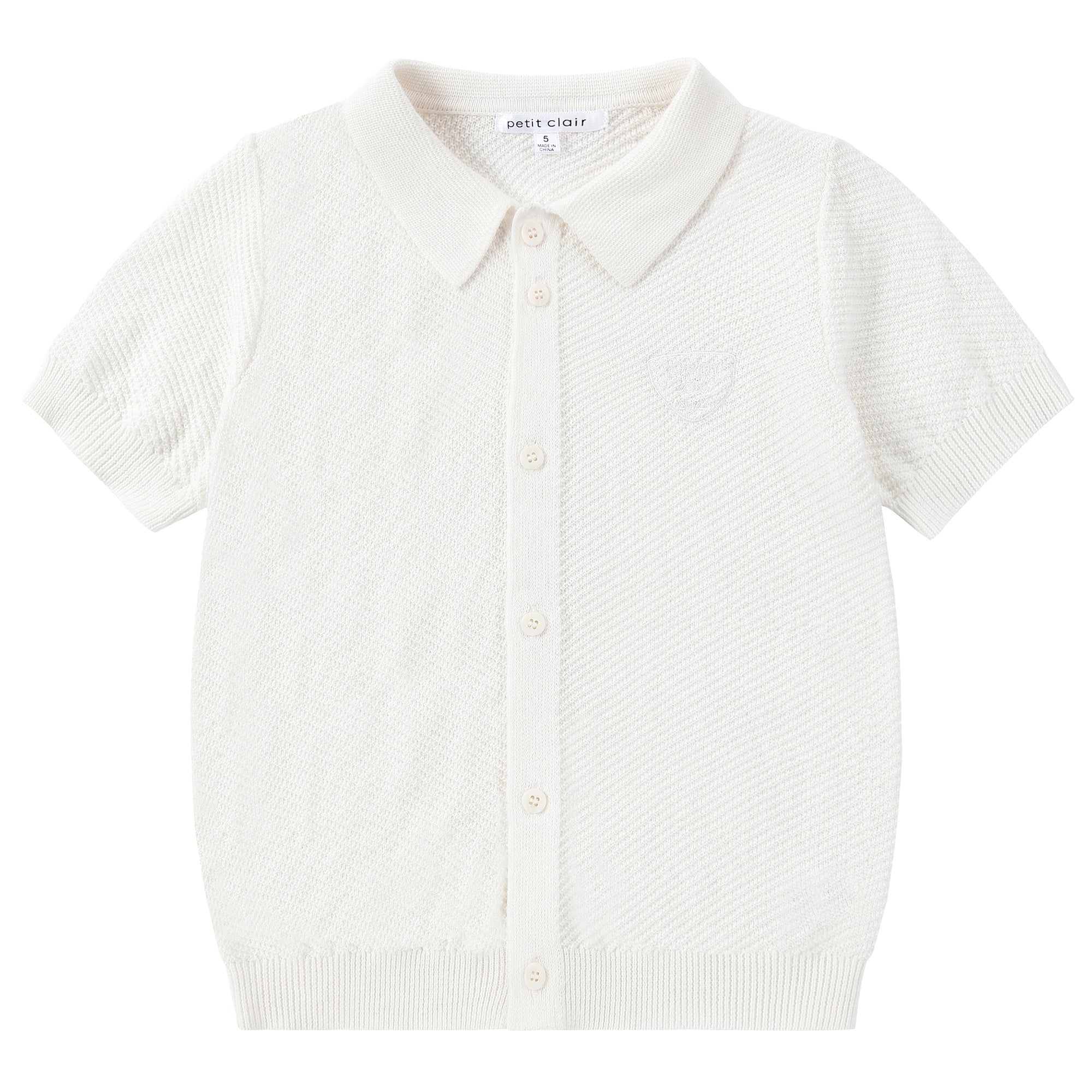 Ivory Collared Sweater