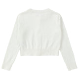 Ivory Cropped Cardigan