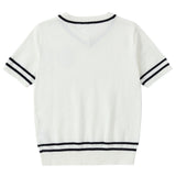 Ivory Emblem Sweater