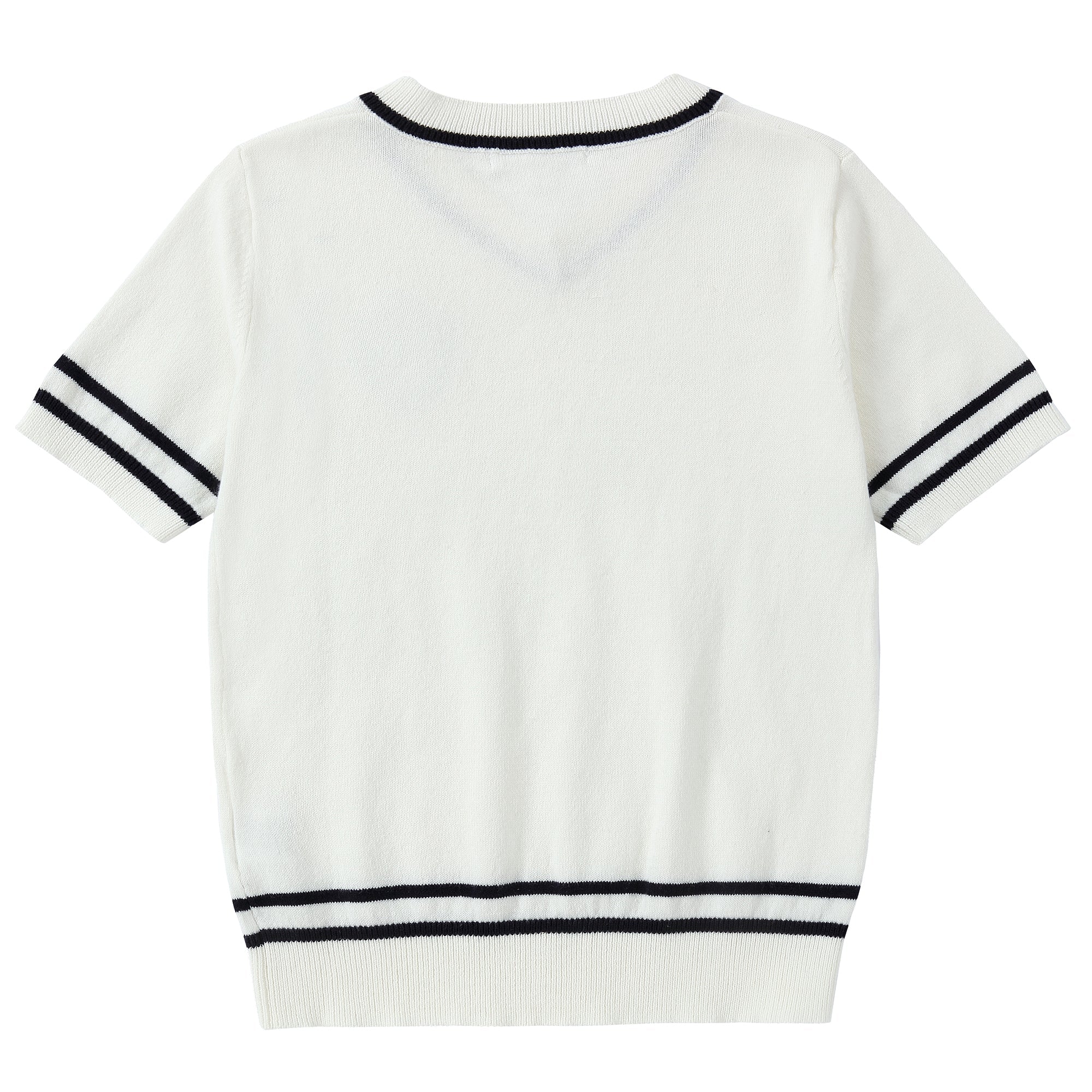 Ivory Emblem Sweater