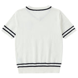 Ivory Emblem Sweater