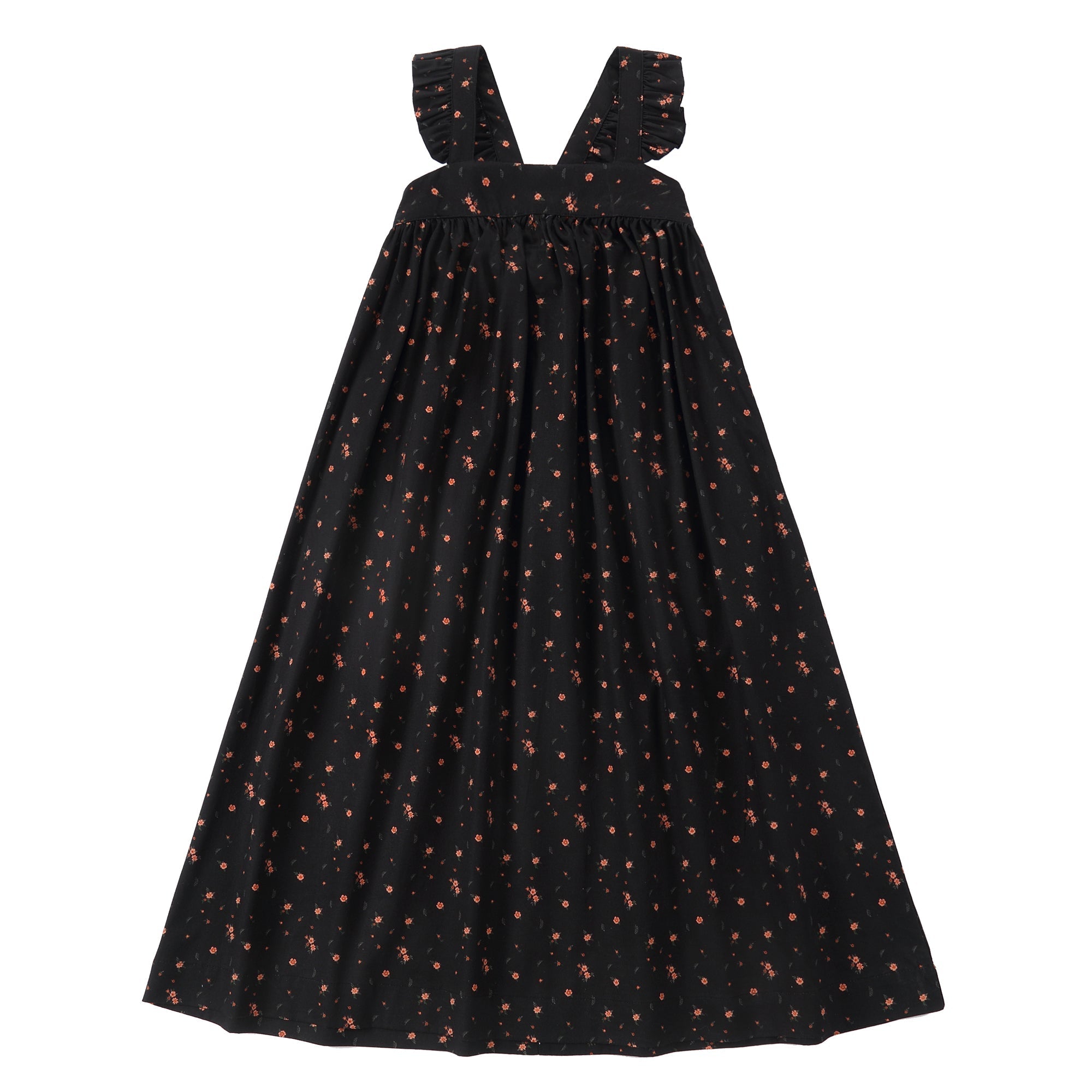 Black Floral Maxi