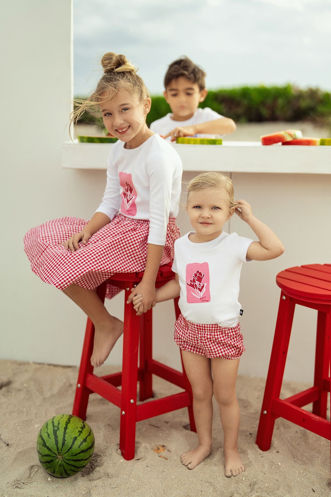 Girls Little Picnic T-Shirt