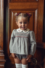Baby Girls Heirloom Check Set