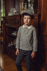 Boys Heirloom Check Collared Shirt