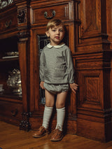 Baby Boys Heirloom Check Set