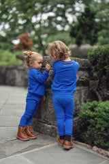 Baby Boys Soft Blue Sweatshirt Set