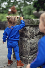 Baby Girls Soft Blue Sweatshirt Set