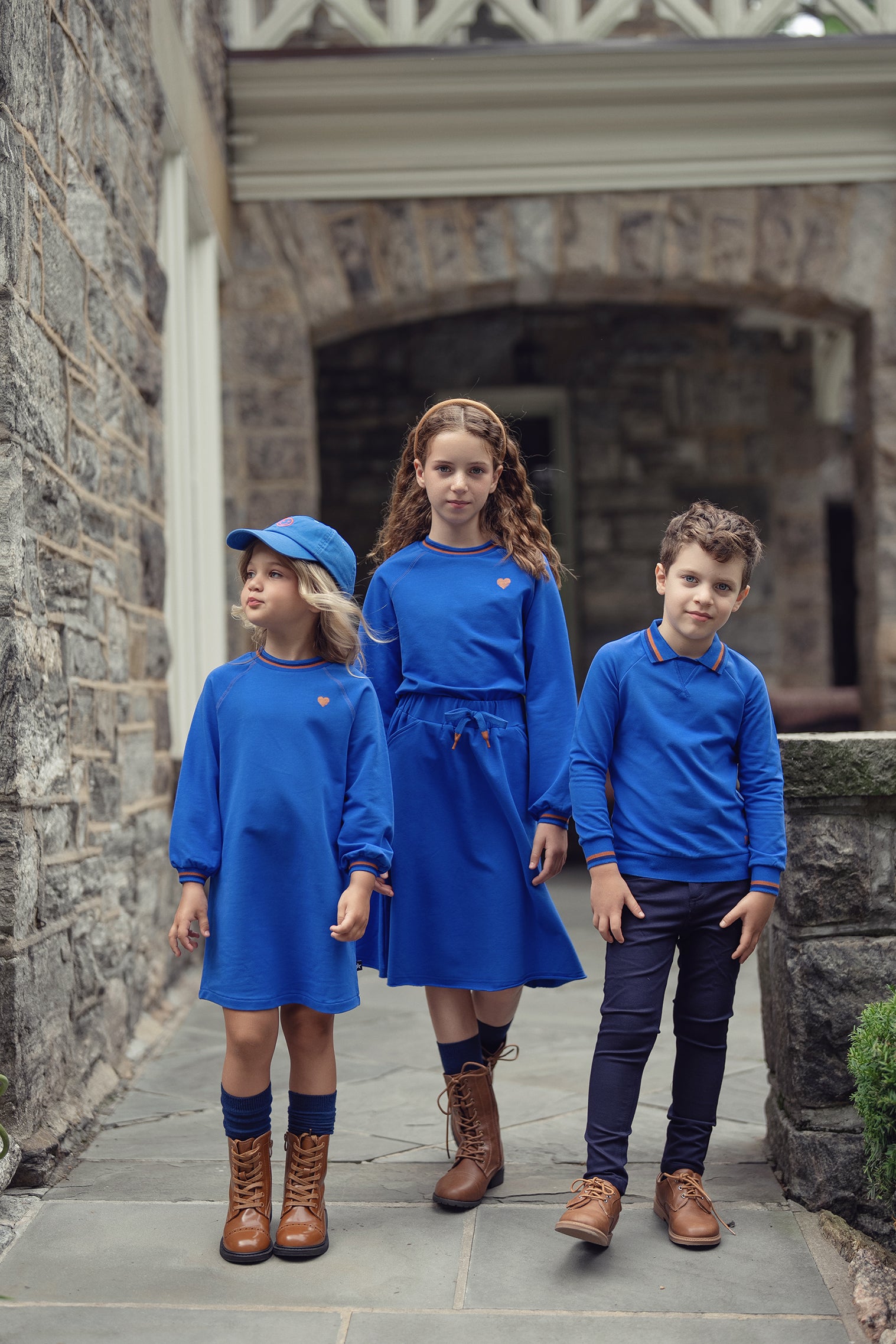 Girls Soft Blue Sweatshirt