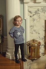 Baby Boys Blue Star Sweatshirt Set