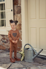 Baby Girls Leopard Sweatshirt Set