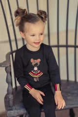 Baby Girls Rib Remix Sweatshirt