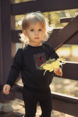 Baby Boys Charcoal Cord Sweatshirt