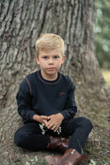 Boys Denim Stitch Sweatshirt