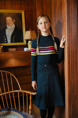 Girls Rib Remix Knit Sweater