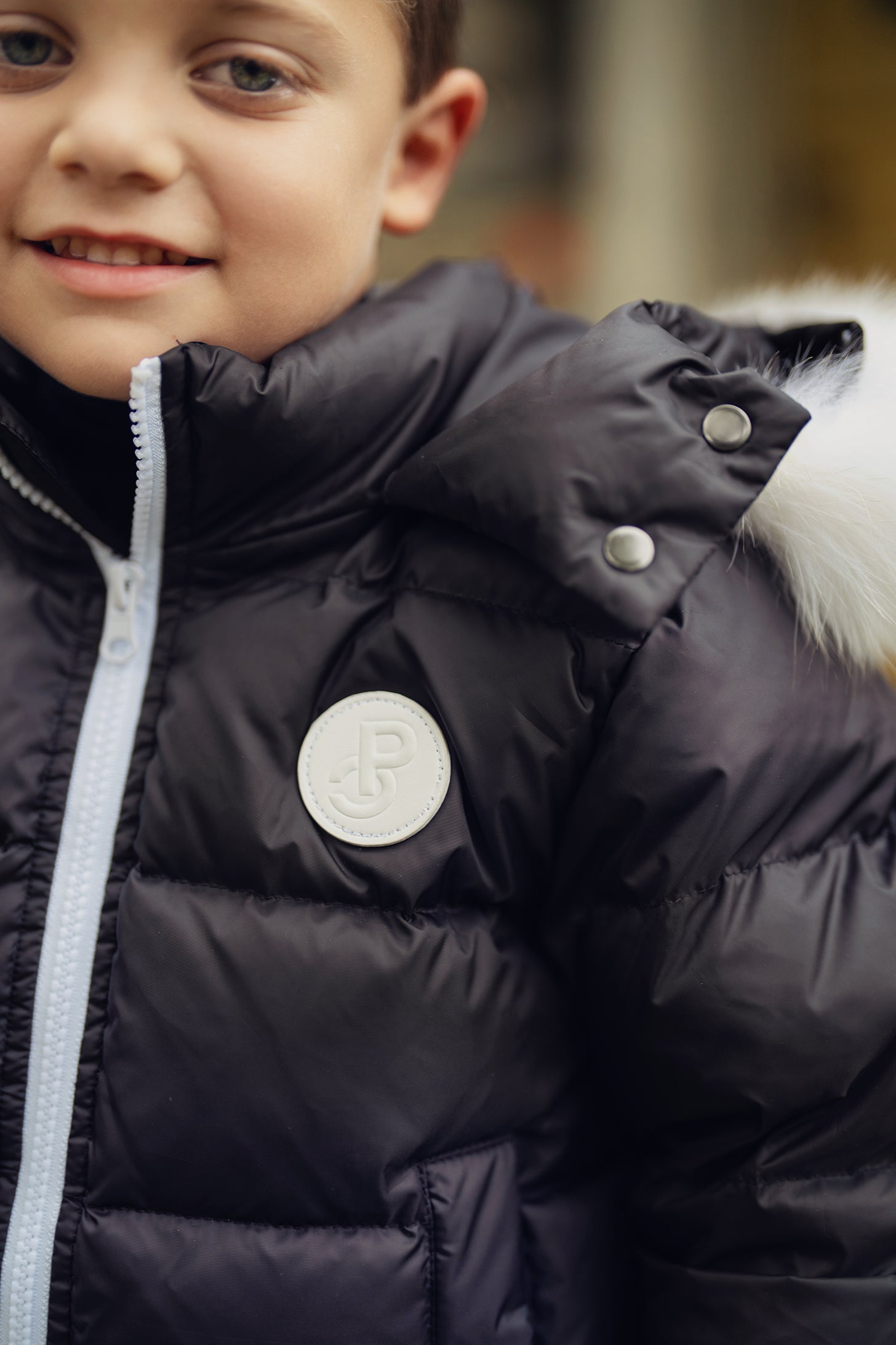 Black & White Winter Coat