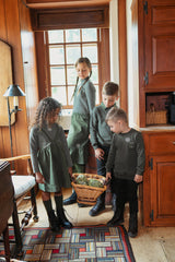Boys Vintage Olive Sweatshirt