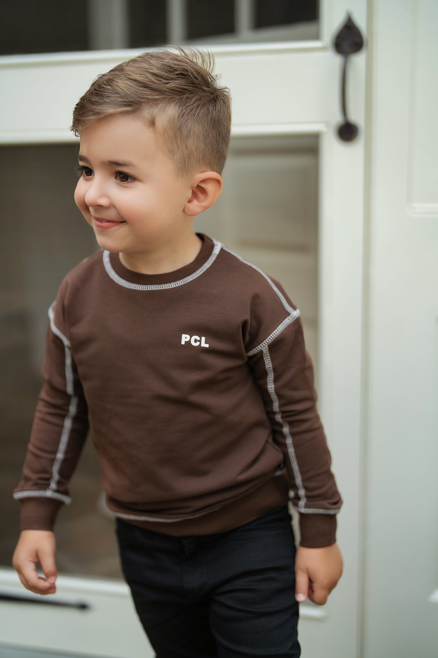 Boys Cocoa Crew Sweatshirt