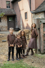 Girls Cocoa Crew Turtle Neck