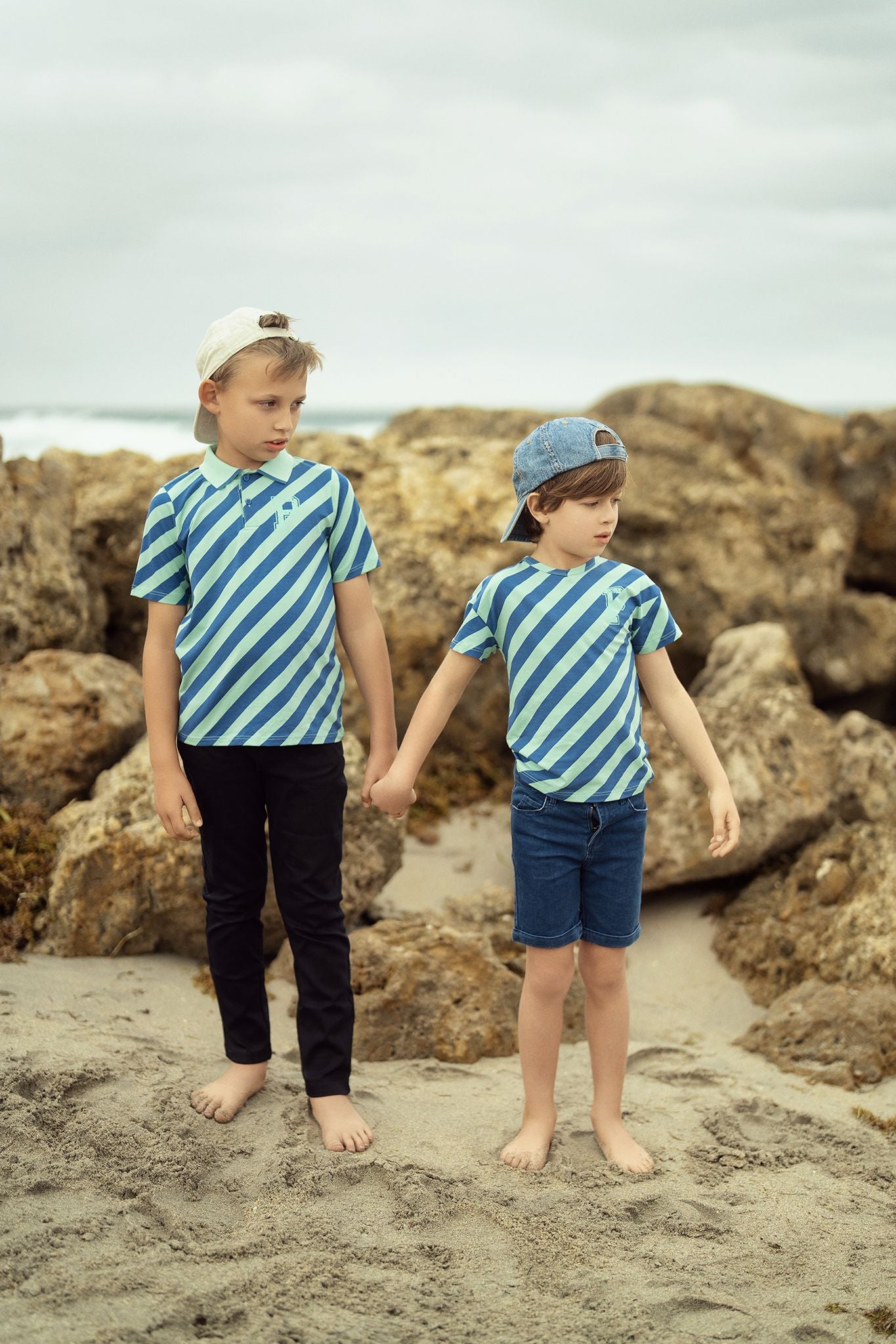 Boys Pastel Play Polo