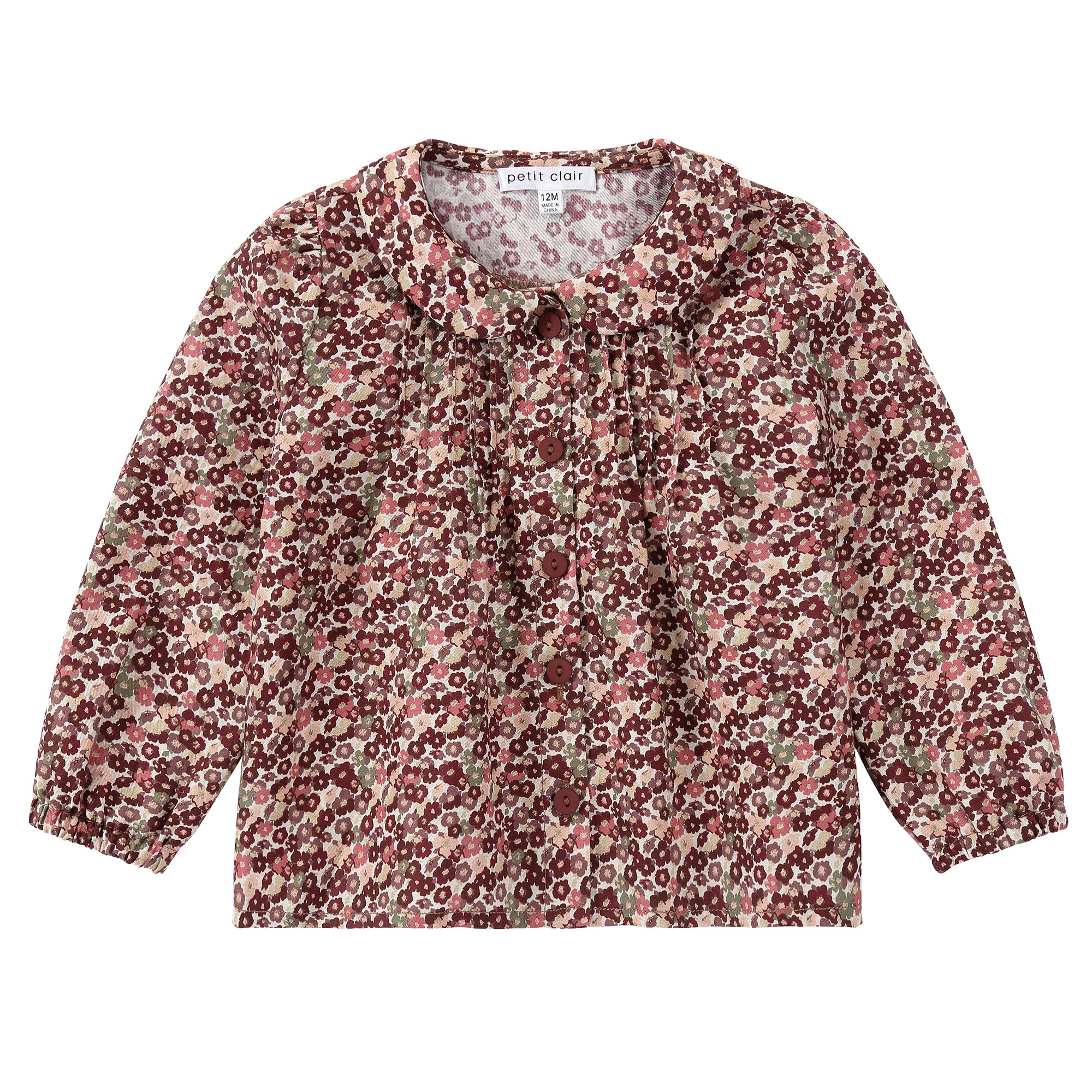 Plum Petals Top Baby
