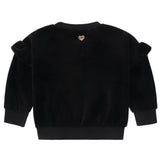 Sharp Stripes Ruffle Sweatshirt