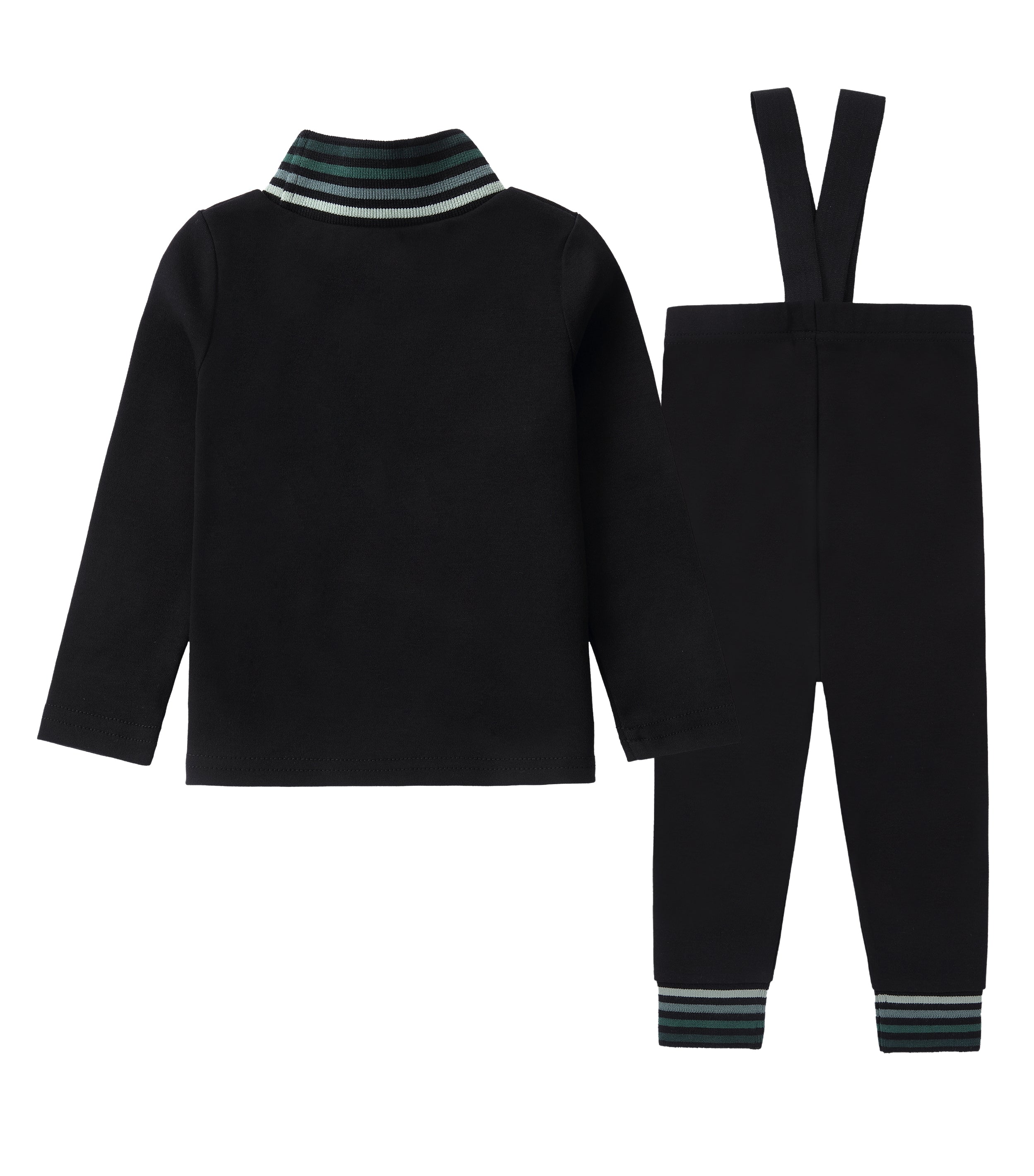 Stripe Story Green Trim Set