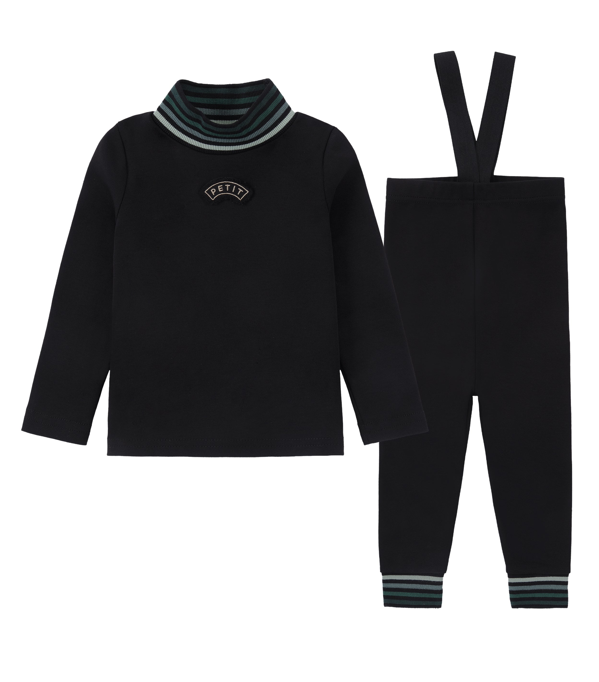 Stripe Story Green Trim Set