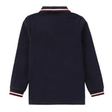 Navy/ Burgundy & White Trim Polo