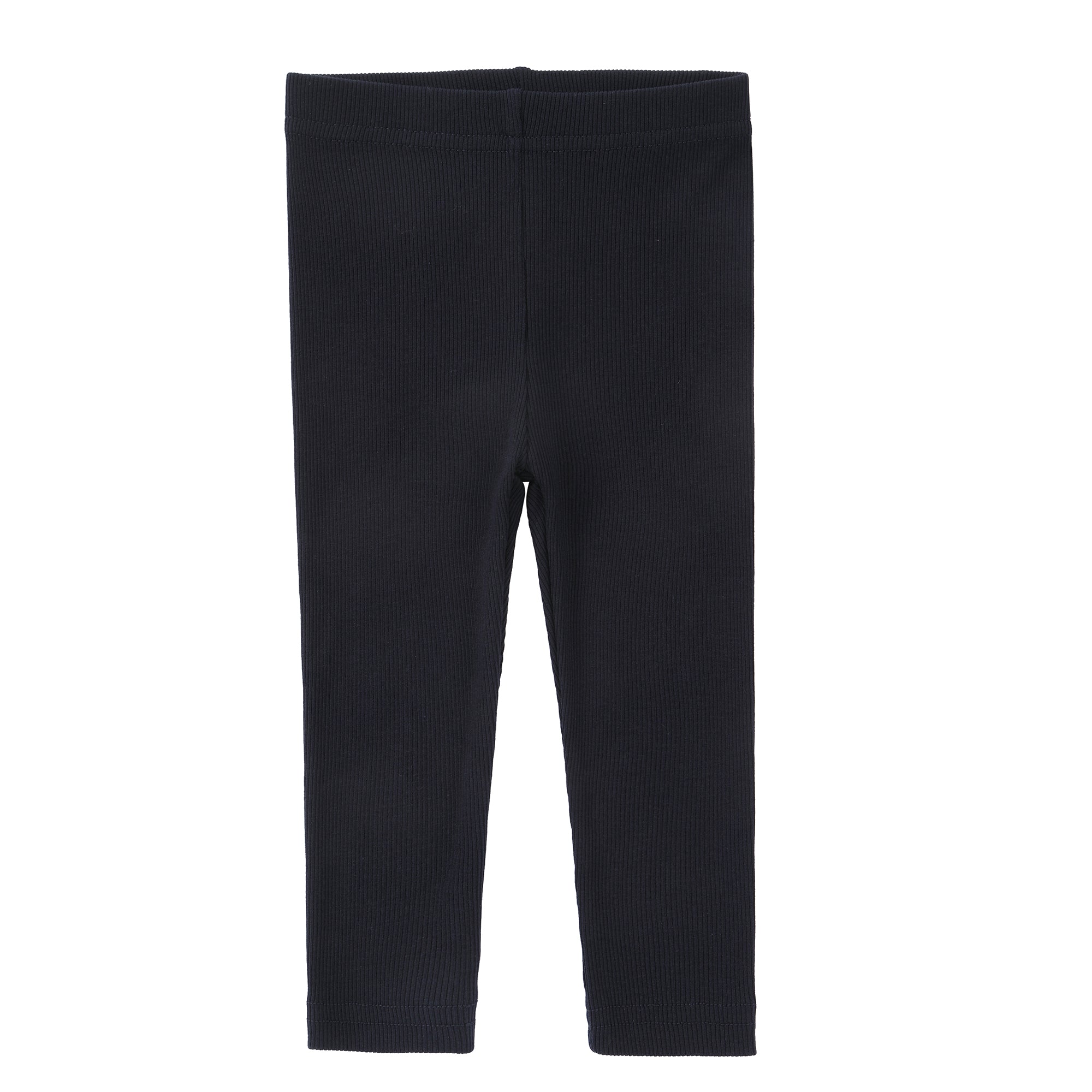Navy Ribbed Leggings