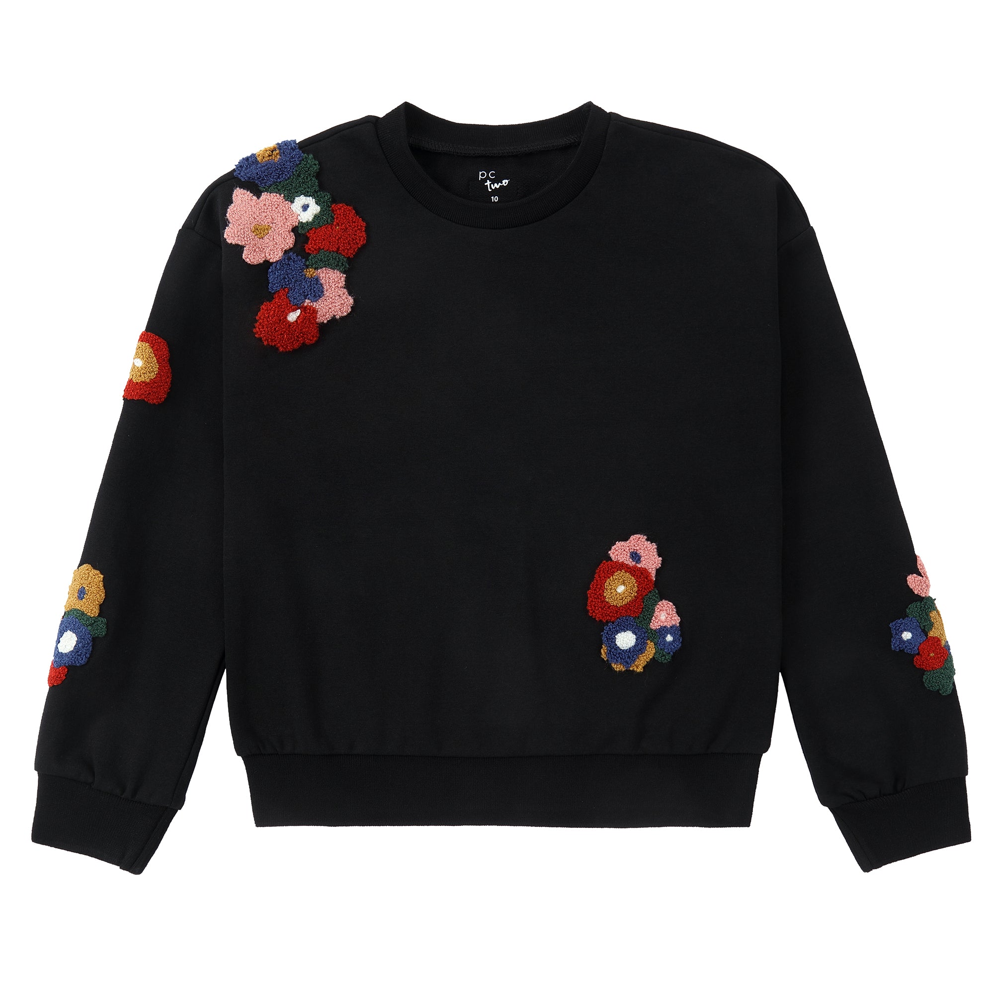 Terry Tales Flower Sweatshirt