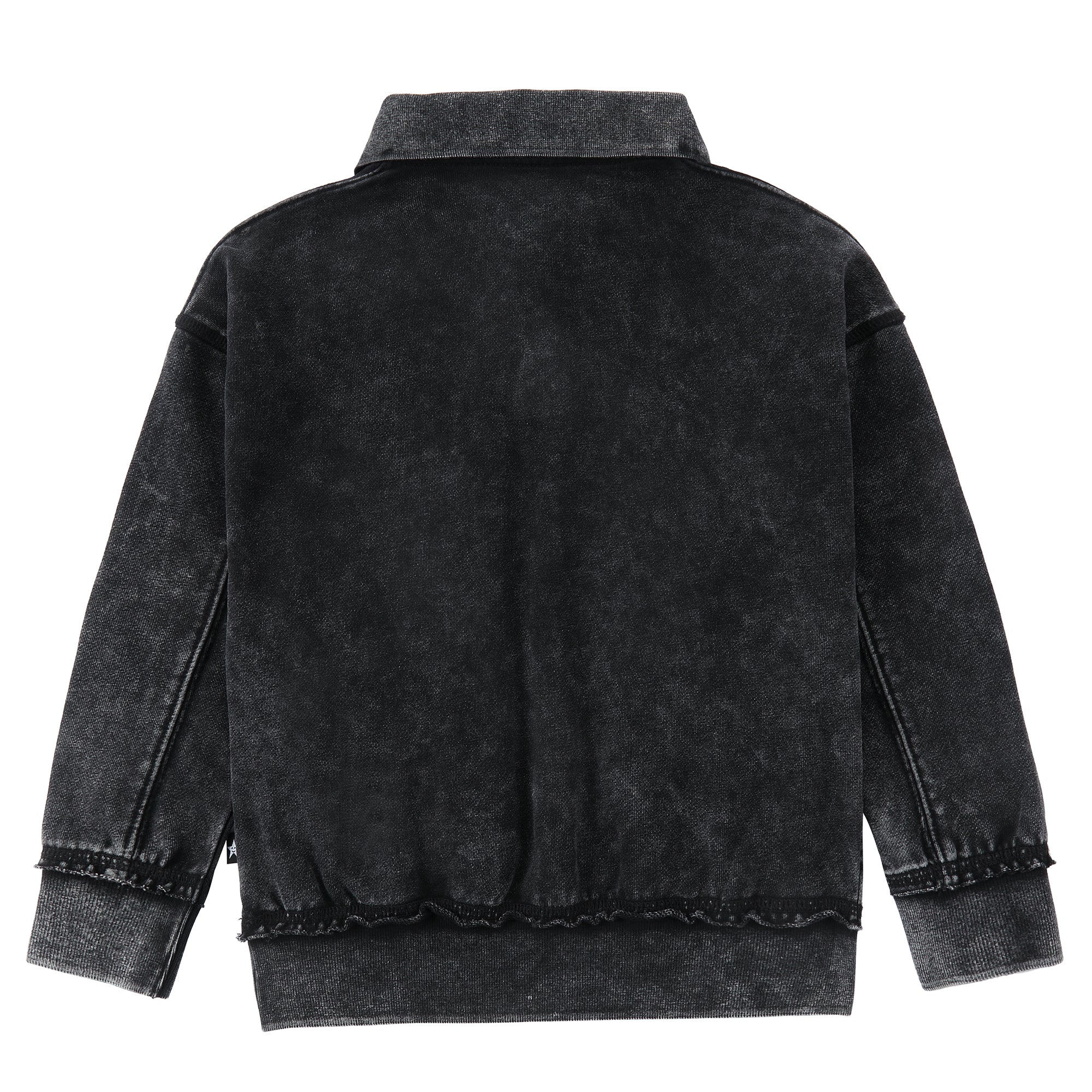 Charcoal Bloom Polo