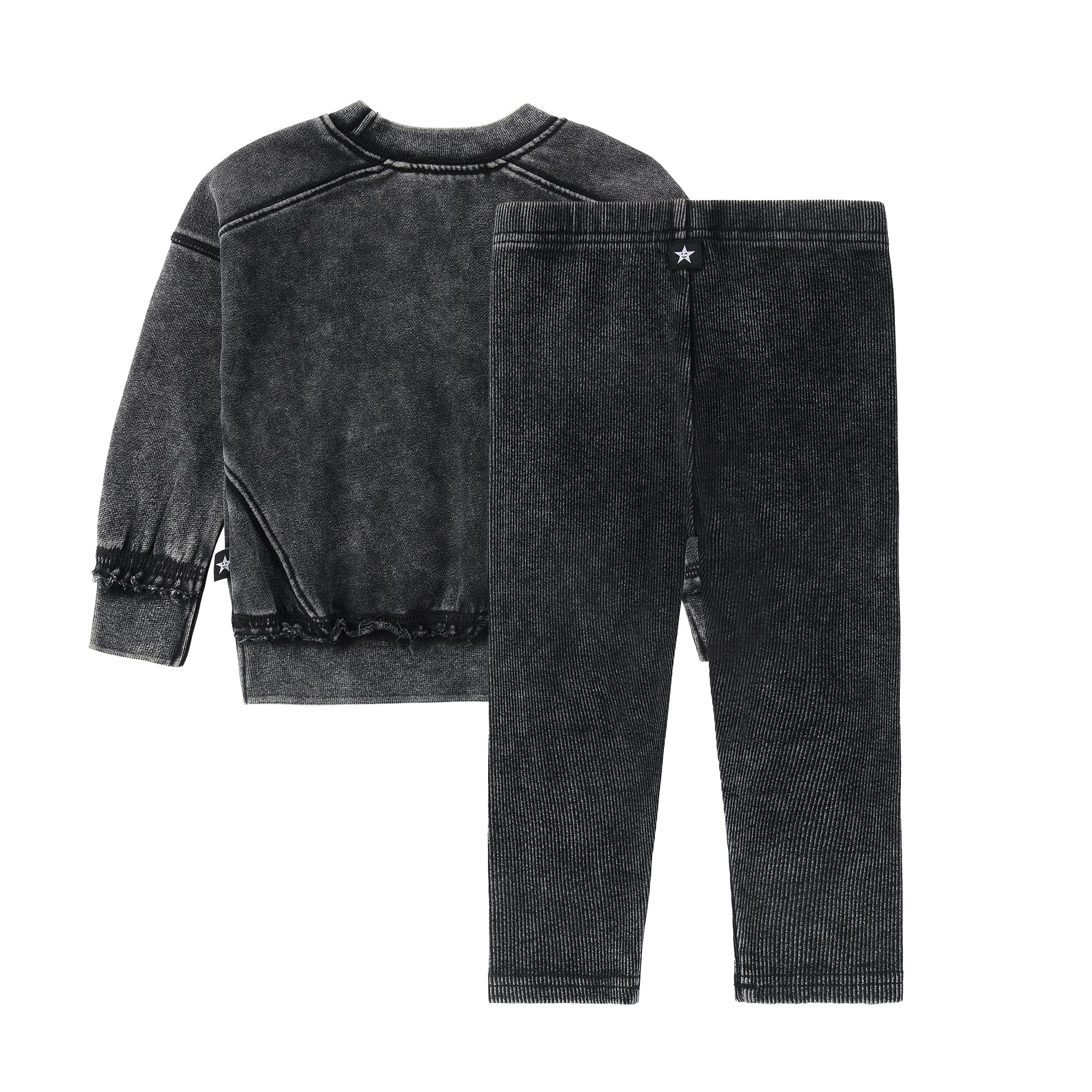 Charcoal Bloom Set & Sweatshirt