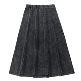 Charcoal Bloom Skirt