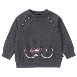 Graphic Grey Sweatshirt