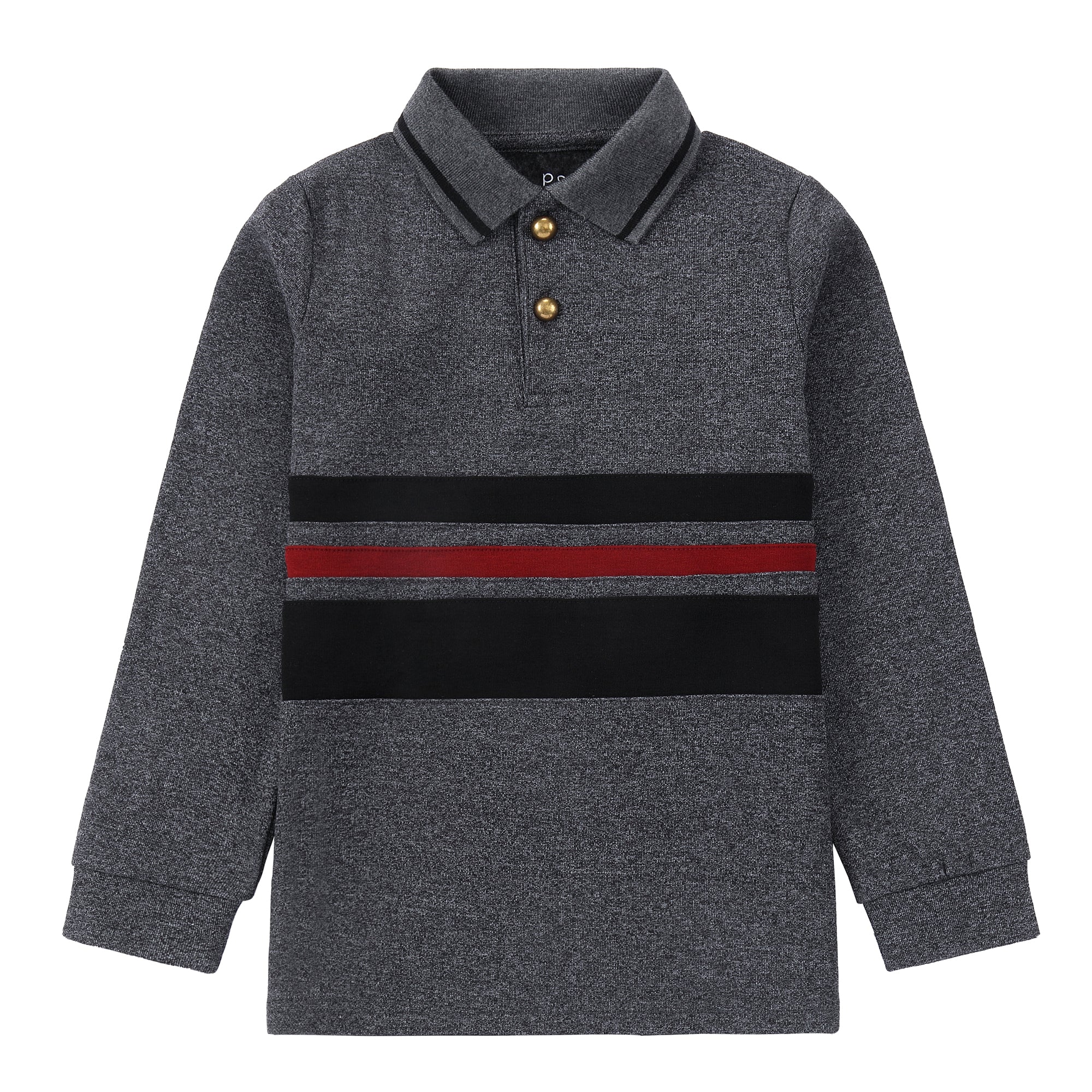 Graphic Grey Polo