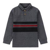 Graphic Grey Polo