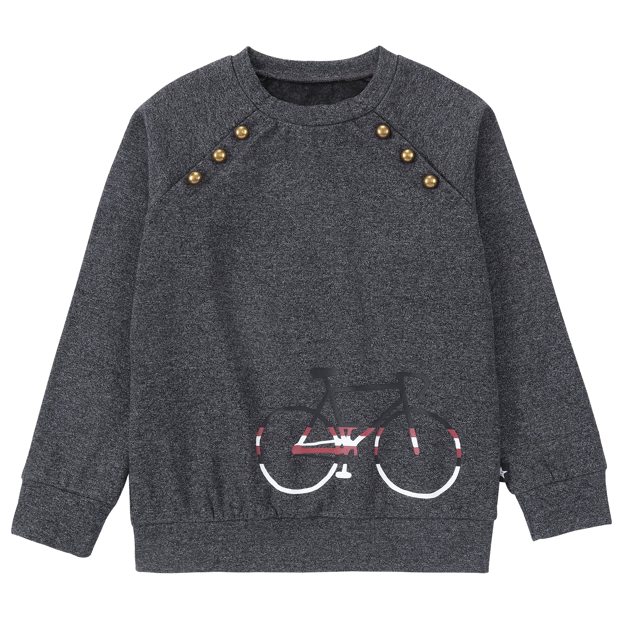 Graphic Grey Bike Sweatshirt