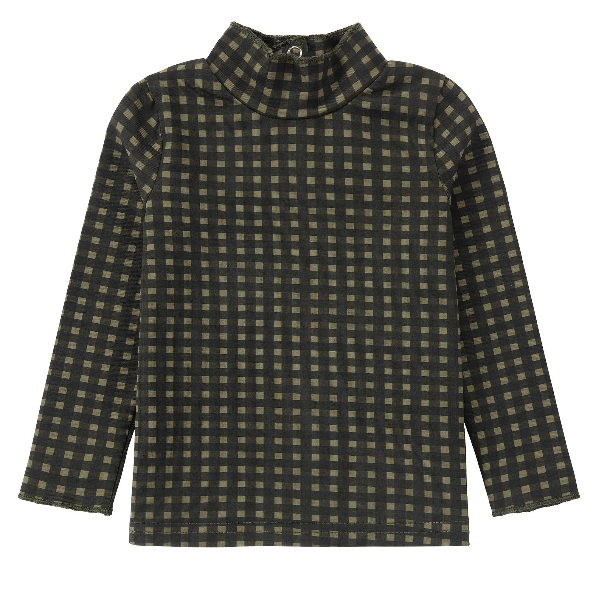 Olive Charm Mock Neck