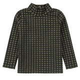 Olive Charm Mock Neck