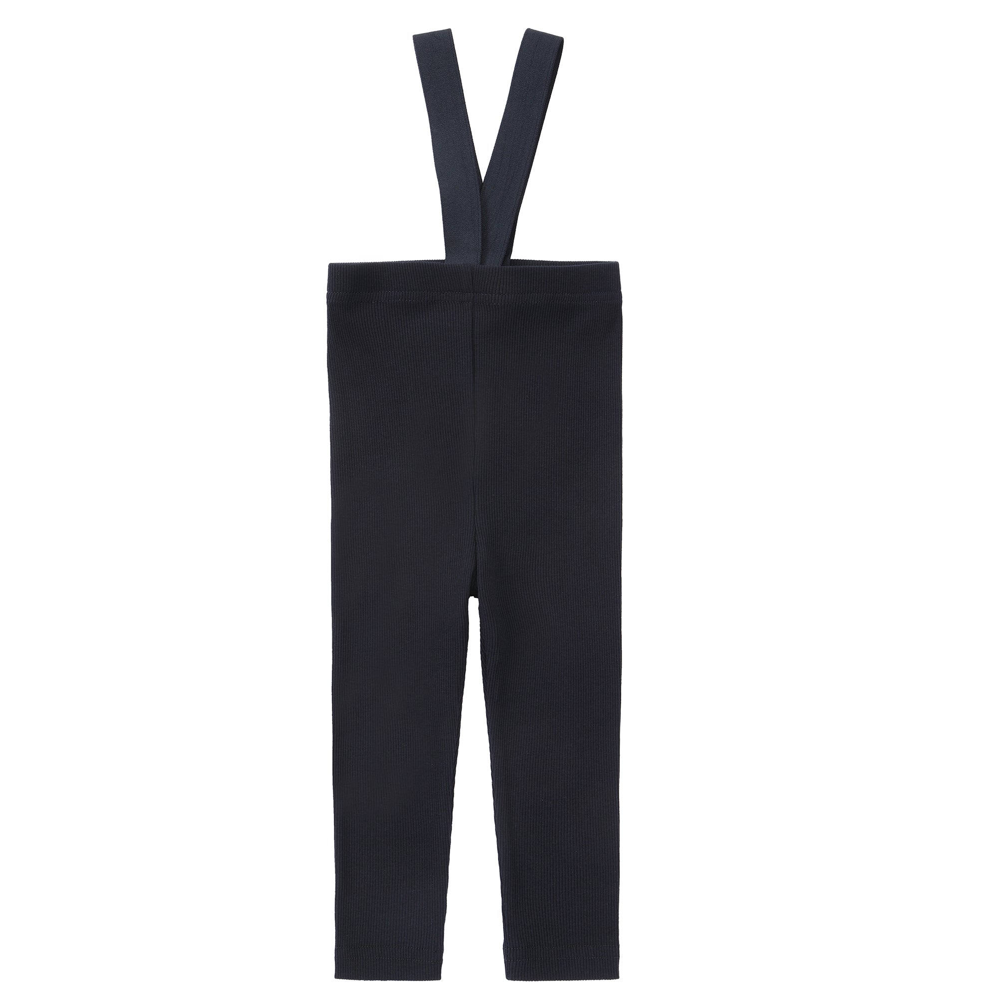 Navy Suspenders Leggings